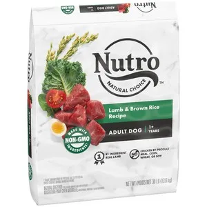 30 Lb Nutro Adult Lamb & Rice - Treat